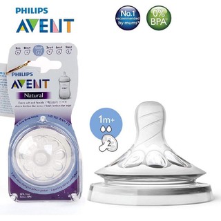 NÚM TY AVENT NATURAL - NÚM MÔ PHỎNG TI MẸ
