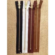 Dây Kéo Răng Đồng YKK 16cm nhiều màu khóa kéo bền kéo mượt dùng may khóa quần áo đầm váy túi xách xinh xắn