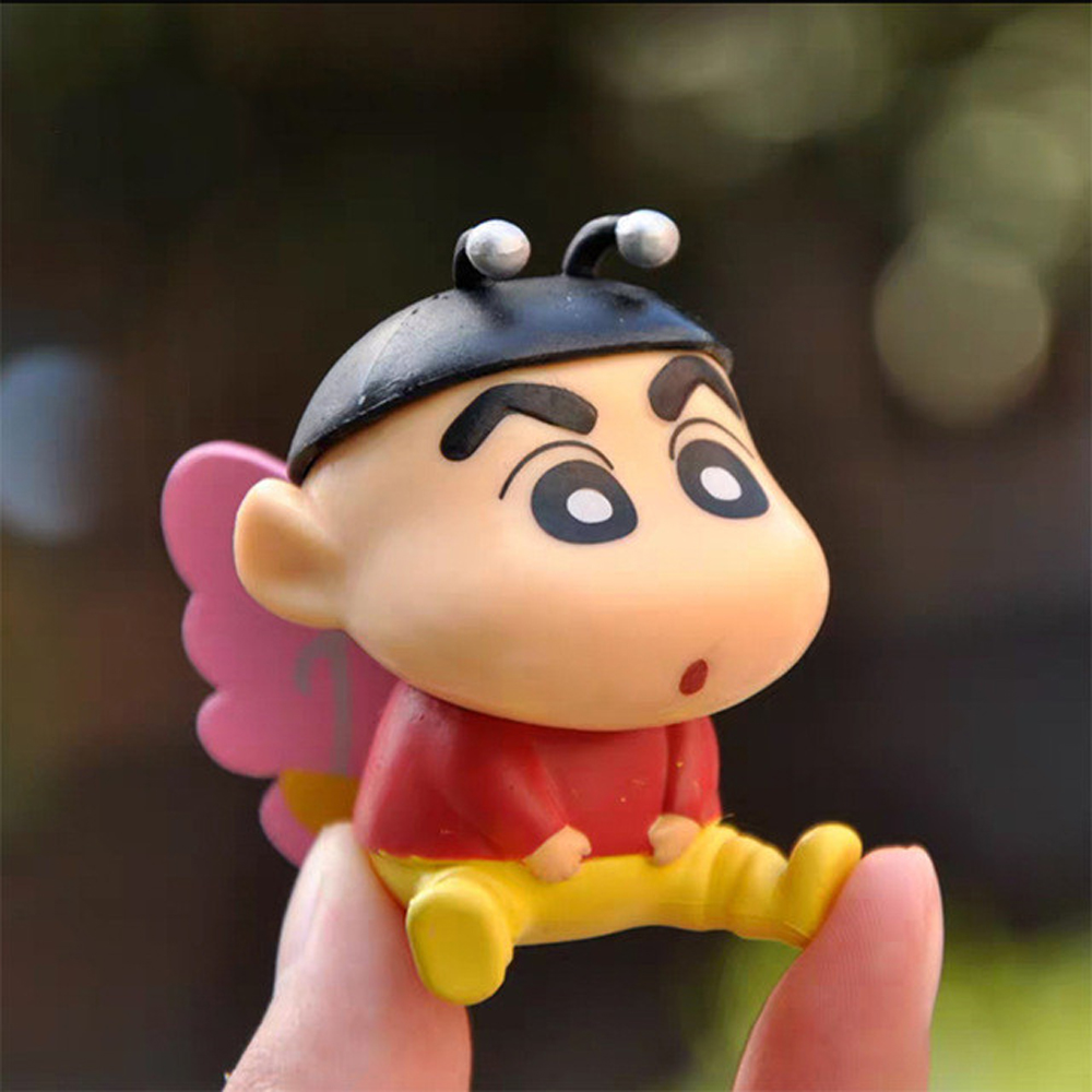 SHINCHAN Set 6 Mô Hình Nhân Vật Trong Shin-Chan Dễ Thương