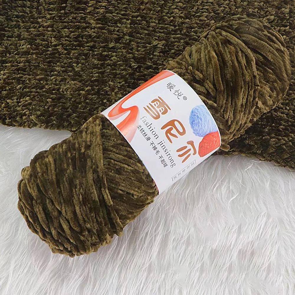 EUCA Cuộn Len Đan 100g Dày Dặn Dùng Làm Chăn / Áo Choàng Cho Bé