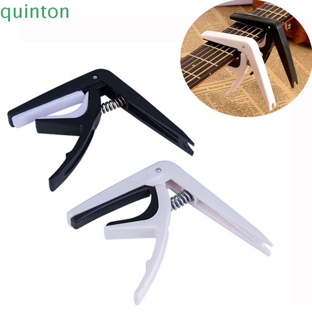QUINTON Big Hand Grab Tuner Key Tune Clamp Guitar Capo Clip Trigger Electric Tuned Musical Transpose Metronome/Multicolor