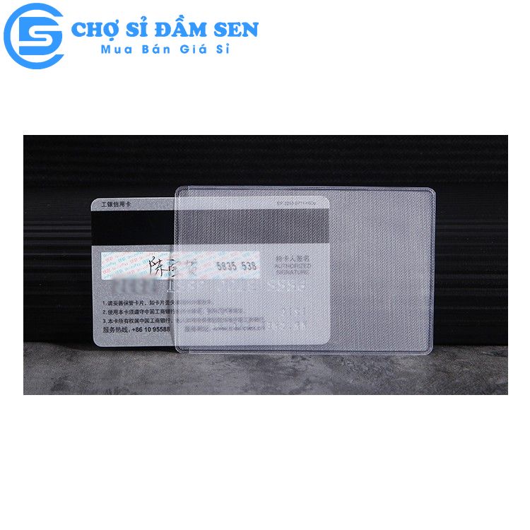 Vỏ bọc thẻ căn cước trong suốt và các loại giấy tờ cá nhân