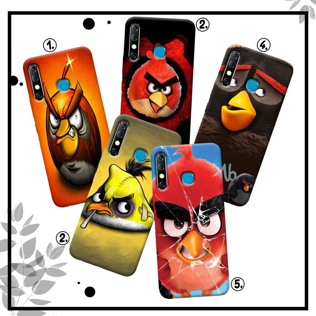 Ốp Điện Thoại In Hình Angry Birds 02 Grand Bcs Thời Trang Cho Infinix Hot 8