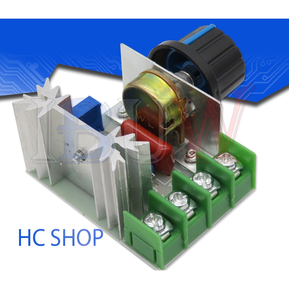 Bộ Chỉnh Điện Áp AC 220V 2000W SCR Mới