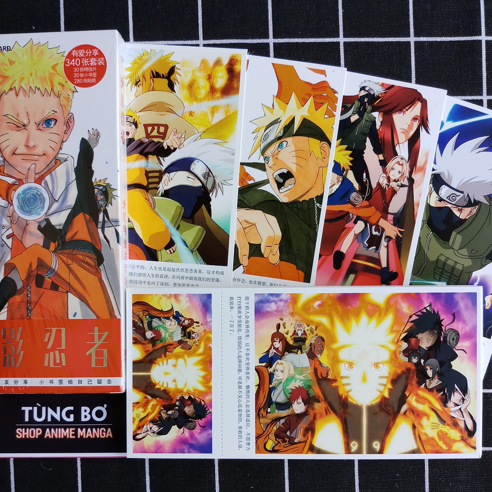 Hộp Thẻ Anime Naruto