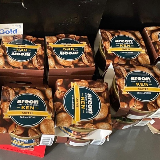 Sáp Thơm Nước Hoa Ô Tô AREON - Hương CÀ PHÊ