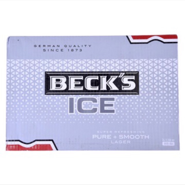 [SALE] Bia Beck's Ice Thùng 24 Lon 330Ml