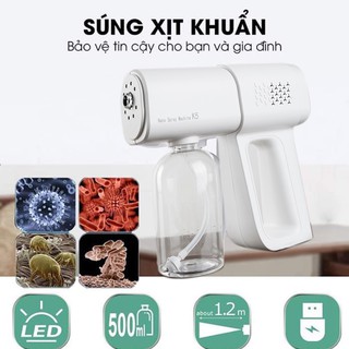 Máy phun khử khuẩn nano k5 cầm tay tiện lợi chống dịch siêu hiệu quả