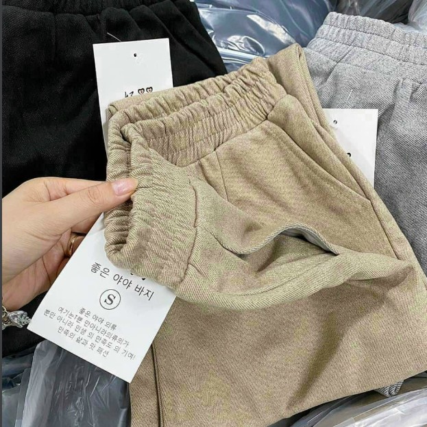 mẫu hot*QUẦN BAGGY DẠ Chéo Hai Khuy Chất Đẹp