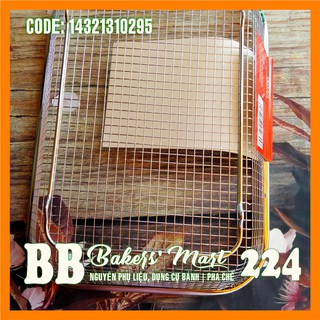 Rổ lưới hình CHỮ NHẬT - Size TRUNG (21.5x29.5cm)