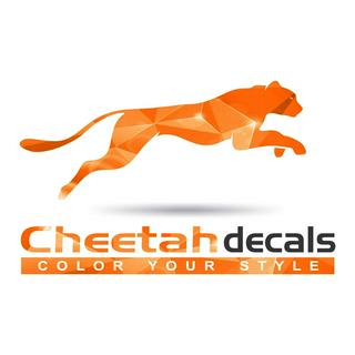 cheetah decal