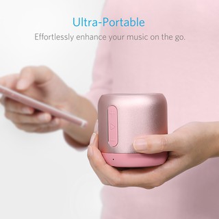 Loa bluetooth ANKER SoundCore Mini Stereo Speaker (Hồng)