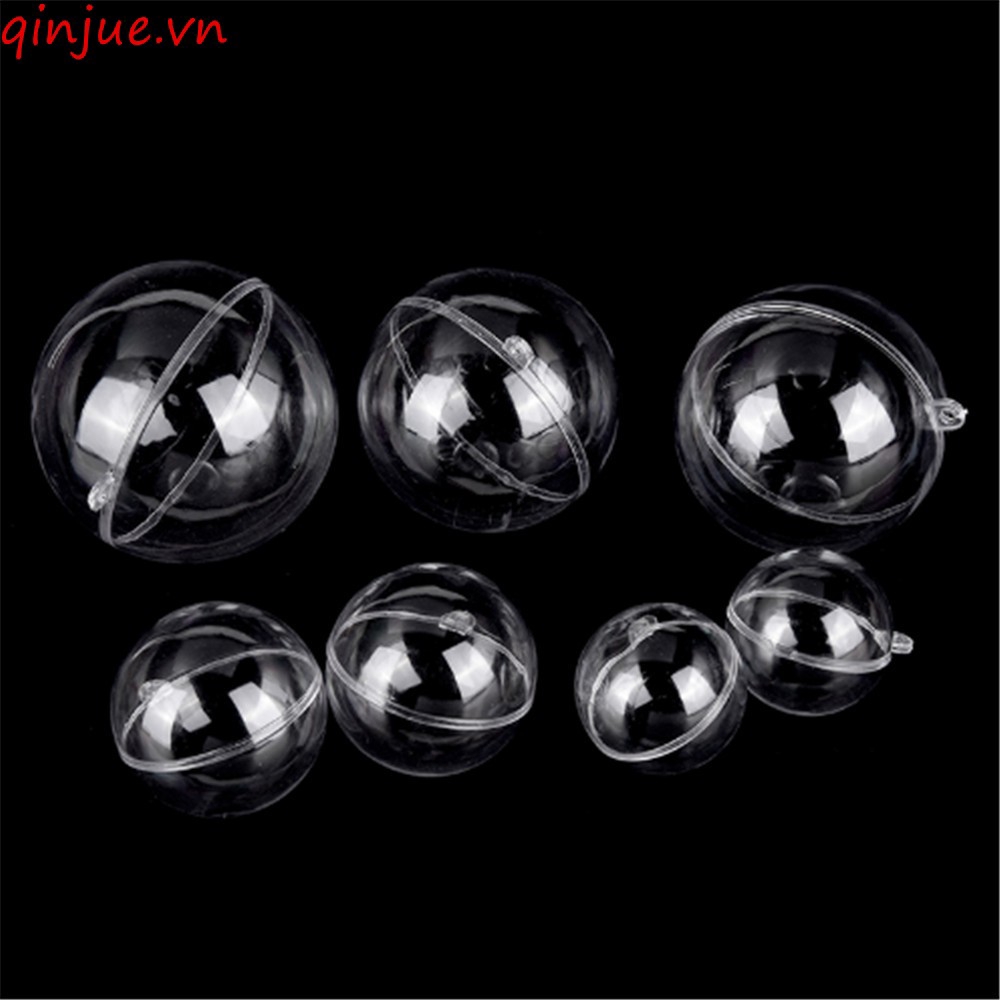 Bóng nhựa tròn trong suốt đựng đồ trang trí đa dụng xinh xắn