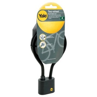 Khoá xe đạp yale ycl1/10, cáp dài 80cm- khóa dây cao cấp của mỹ- npp aalock