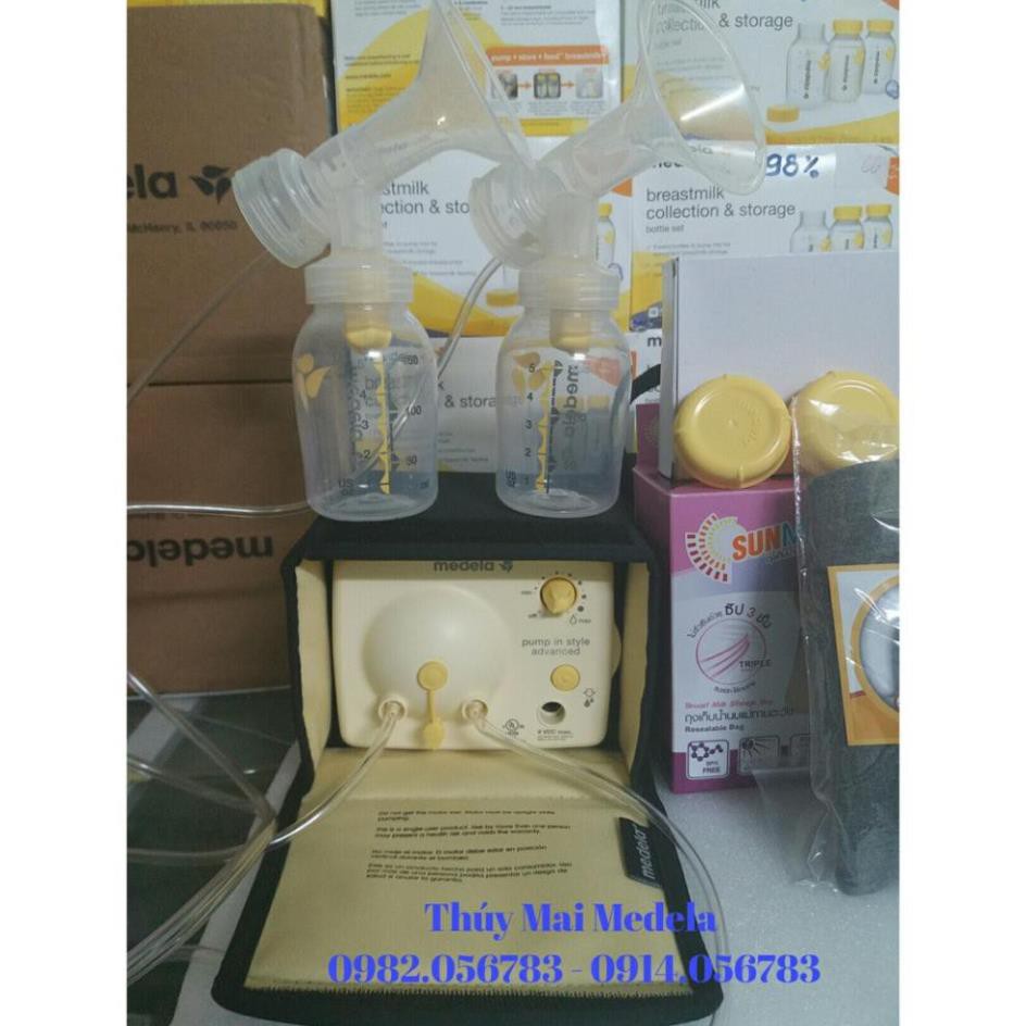 [Hàng Auth] Máy hút sữa medela Pump Like new 99% & phụ kiện new 100%