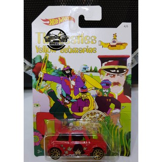 Xe mô hình đồ chơi hotwheels 1:64 beatles series - morris mini