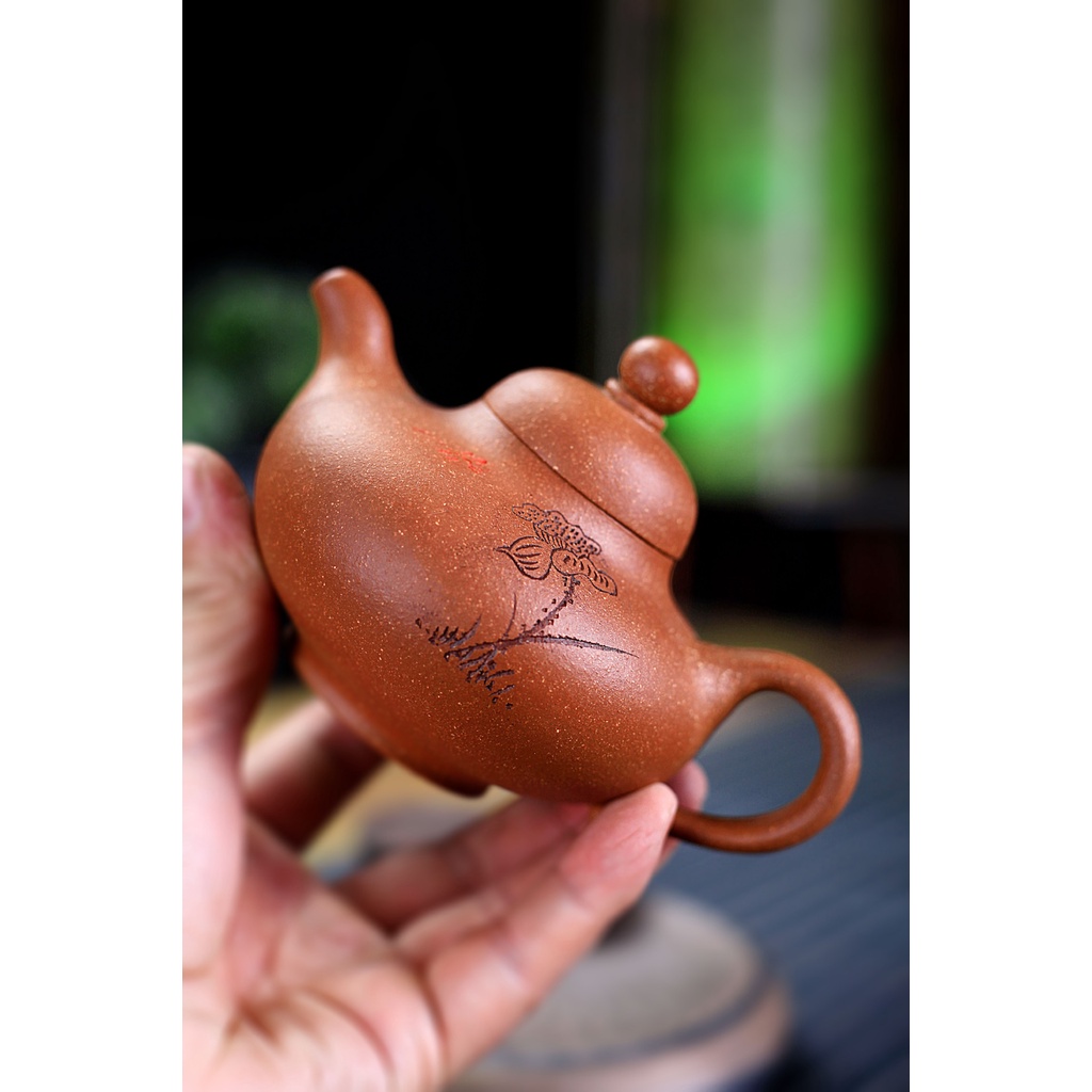 Ấm Tử Sa Nghi Hưng Hoa Anh 200 ml (Giáng Pha Nê)