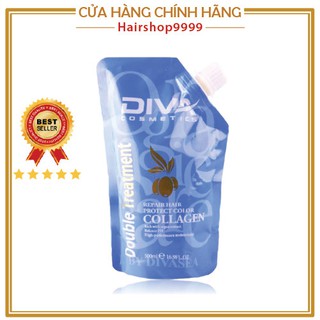 🌻dầu hấp phục hồi collagen diva 500ml🌻