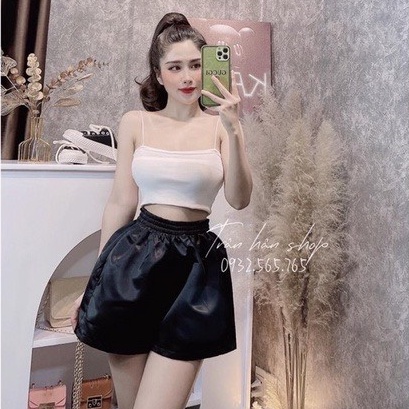 Quần tacta phồng cạp chun có túi hai bên nhiều màu xinh vanmiushop