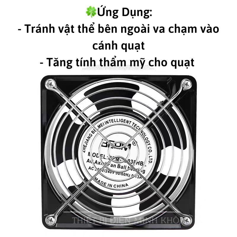 Lưới bảo vệ quạt tản nhiệt nhiều kích thước,tấm bảo vệ quạt tản nhiệt