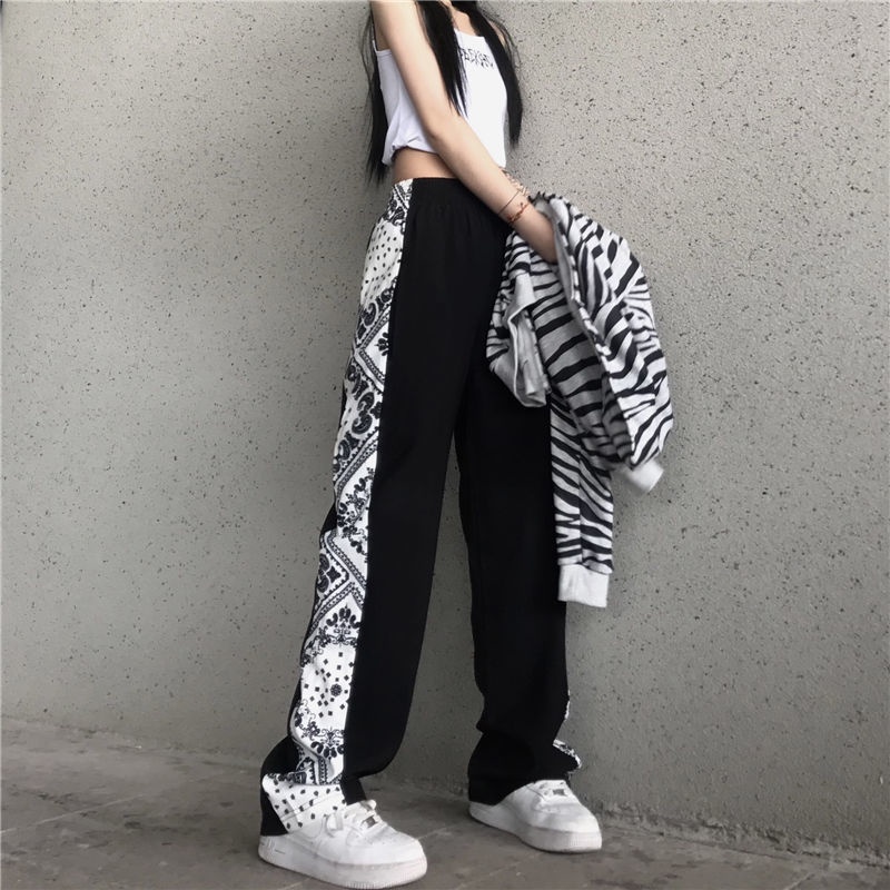 Quần ống rộng Phong Cách Hàn Quốc