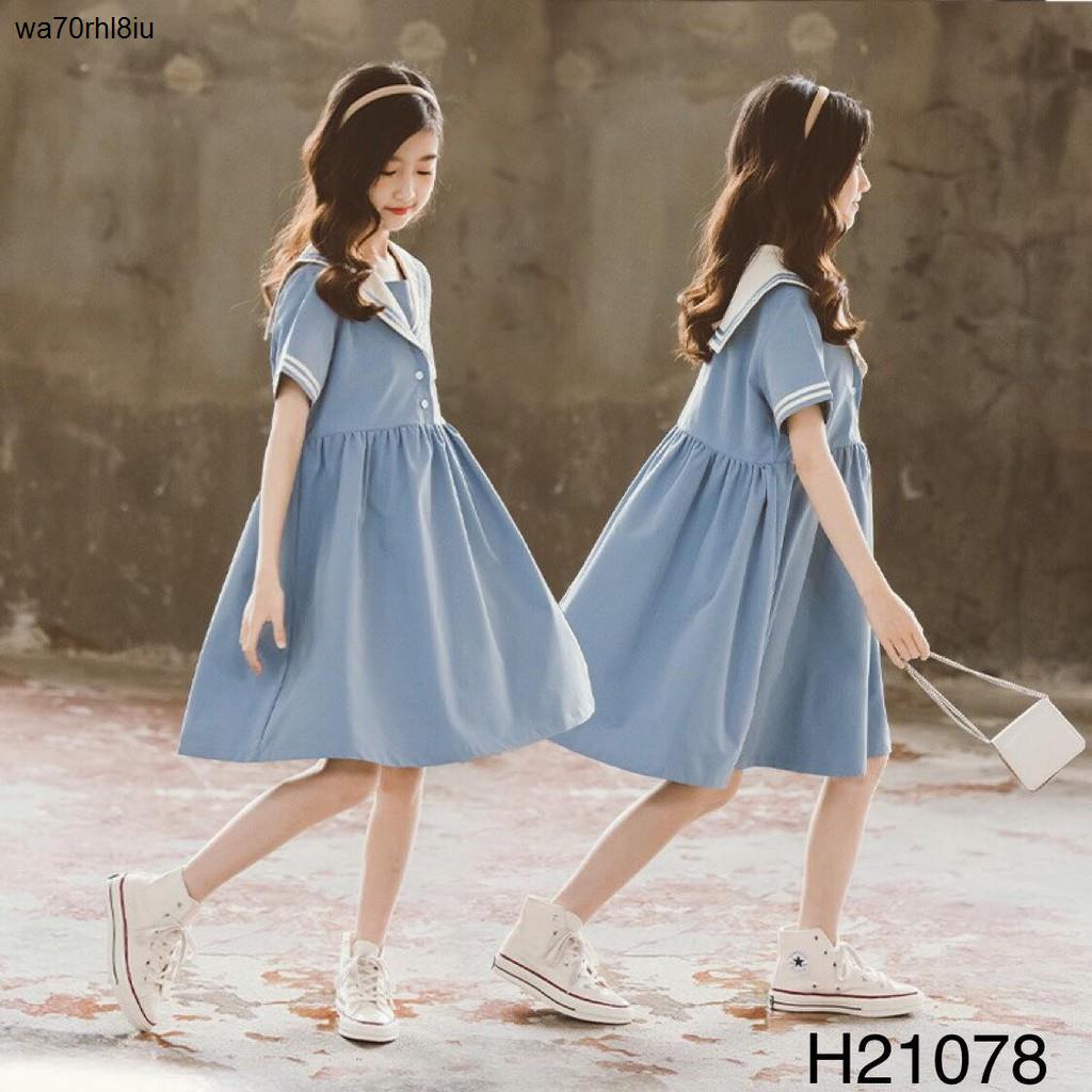 váy đầm bé gáiVáy hải quân cho Bé Gái tới Size Đại. Đầm hải quân cao cấp 2021 cho bé 8-14 tuổi Beeshop H21078