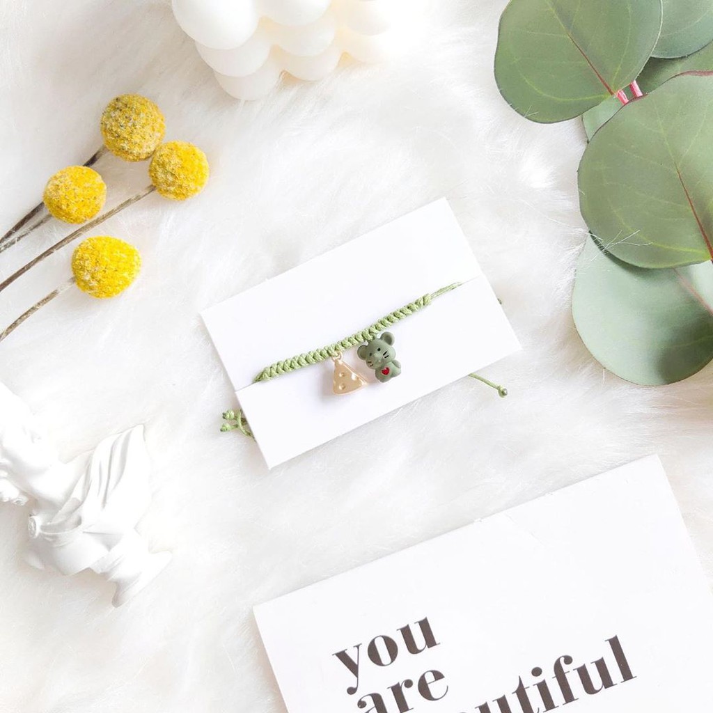 Vòng Tay Chỉ Chuột Đáng Yêu - TS1229