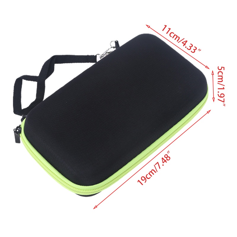 DOU For Phi-lips One-Blade Black Razor Hard Case  Storage Bag Protective Bag