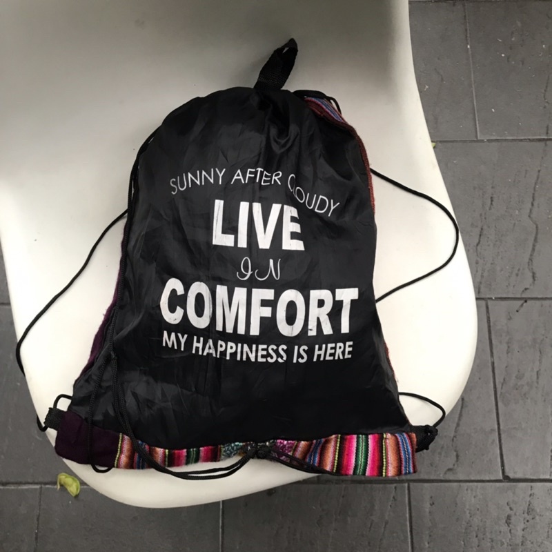 Balo rút 2hand vải thổ cẩm