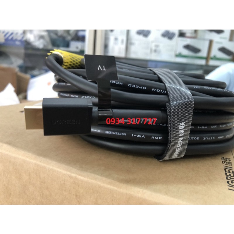 Cáp HDMI Ugreen 10m, 15m, 20m Hỗ trợ 4K 2K cao cấp- hàng chính hãng