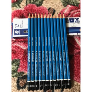 Bút chì phác thảo STAEDTLER (2B, Hộp 12 cây) (Chính Hãng 2018)