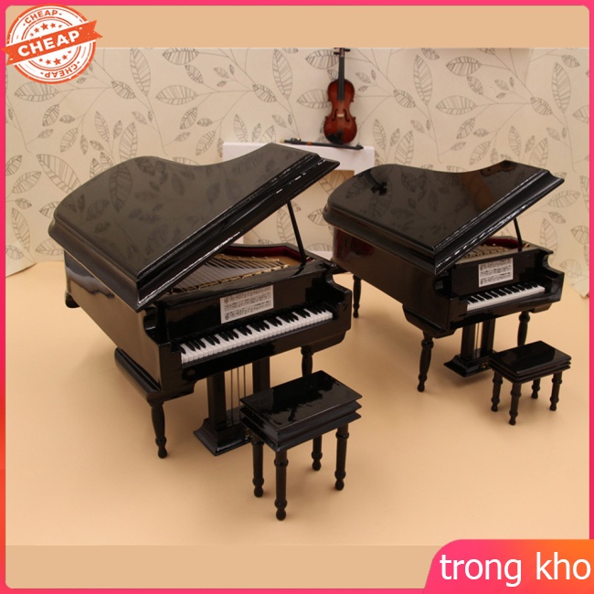 Mô hình đàn piano mini dùng trang trí