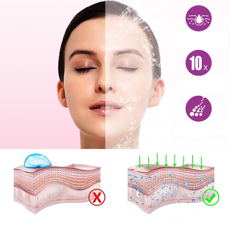 Máy Xông Hơi Da Mặt Mini DT-03 Chính Hãng spa Thẩm Mỹ Viện Cá Nhân Dùng Tại Nhà Giá Rẻ Bảo Hành 12 Tháng