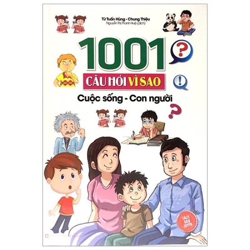 Sách - 1001 câu hỏi vì sao – Cuộc sống con người