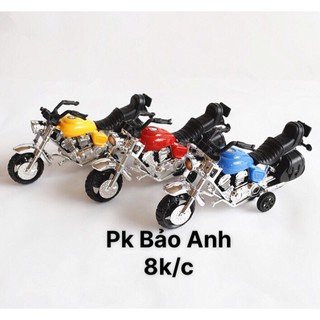 Xe mô tô trang trí bánh kem giá rẻ (màu bất kì)