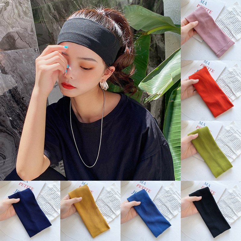 Băng đô cài tóc bản rộng phong cách Hàn Quốc cho nữ