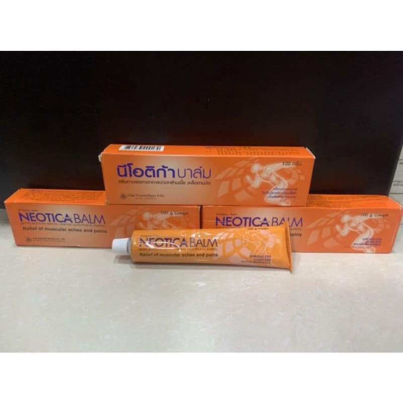 Kem bôi đau nhức Neotica Balm Thái Lan tuýp 100 gram
