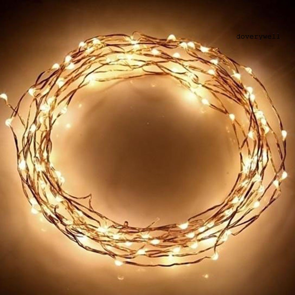 2 Dây đèn led trang trí giáng sinh sử dụng pin