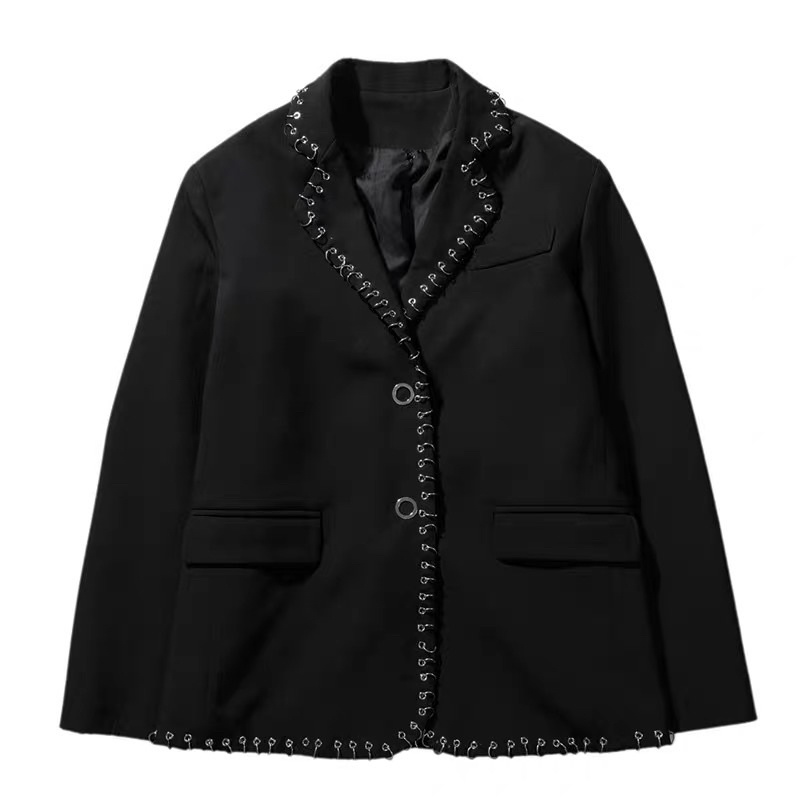 ÁO KHOÁC BLAZER NAM VỚI HOẠ TIẾT ĐỘC Ở VIỀN ÁO |TAHISHOP|