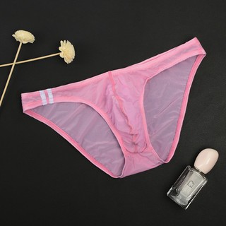 [free ship 50k + che tên đơn hàng] QUẦN LÓT NAM TAM GIÁC THUN LẠNH NAM LƯNG SỌC (HÌNH THẬT)