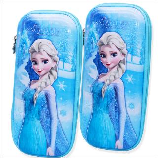 Chính hãng Disney Frozen Elsa Princess Pencil Case Girl Cartoon Công suất