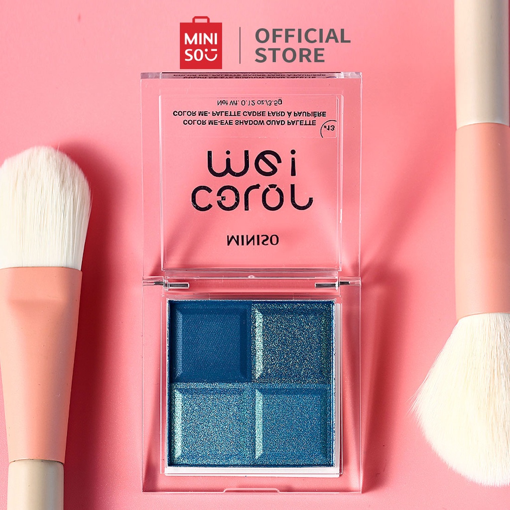 Phấn mắt Miniso Color Me-EYE SHADOW QUAD PALETTE 3.5g (Nhiều màu)