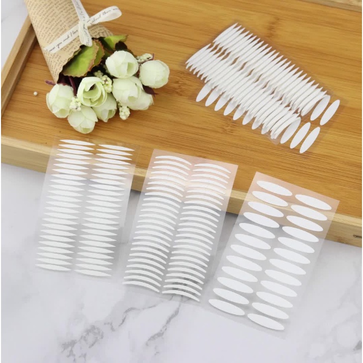 Kích Mí Tàng Hình Trong Suốt Tàng Hình Vân Lưới Sẵn Keo 48 miếng