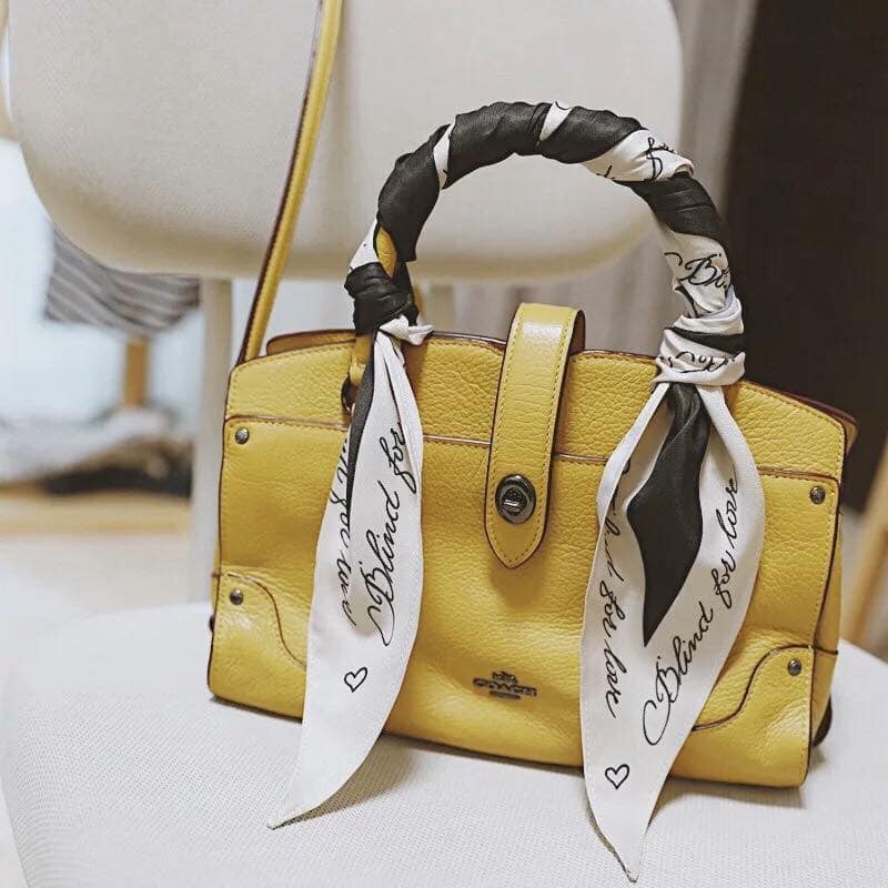 [Hàng mới] Khăn thô lụa vạt chéo dáng dài