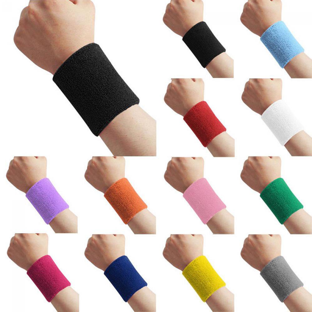 Băng Quấn Cổ Tay Daphne Vải Cotton Thấm Hút Mồ Hôi Thiết Kế Nhiều Màu Bắt Mắt Năng Động Cho Nam Và Nữ Chơi Bóng Rổ
