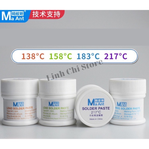 Chì hàn làm chân chính hãng Ma Ant 138° 158° 183° 217°