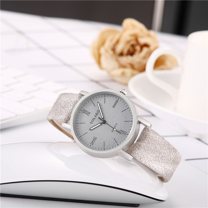 ZOLFA Elegant Pink Women Leather Watches Simple Black Ladies Quartz Wrist Watch Dress Clocks Womens Casual Analog Watches Đồng hồ nữ