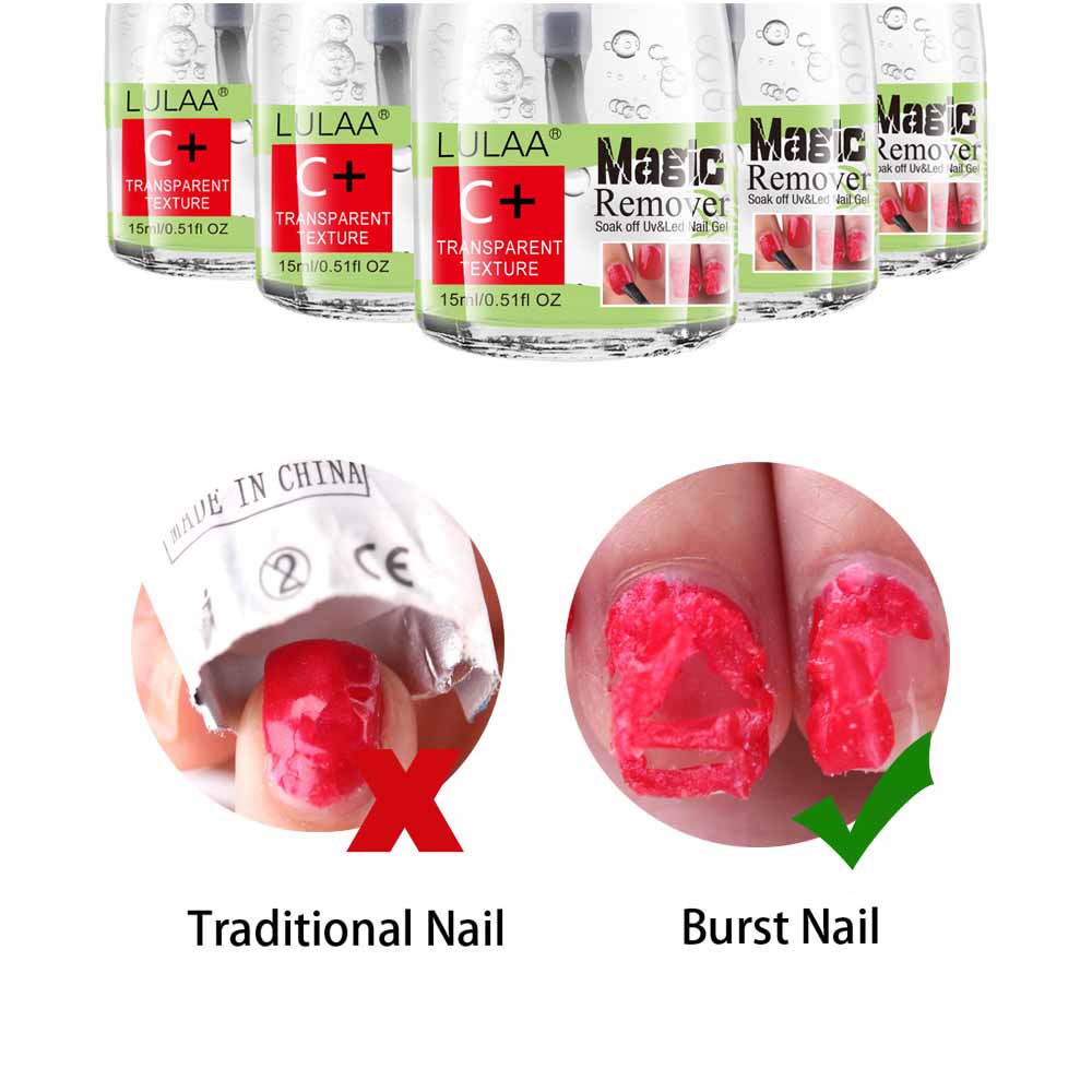 [Hàng mới về] Gel tẩy sơn móng tay nhanh khô hiệu LULAA