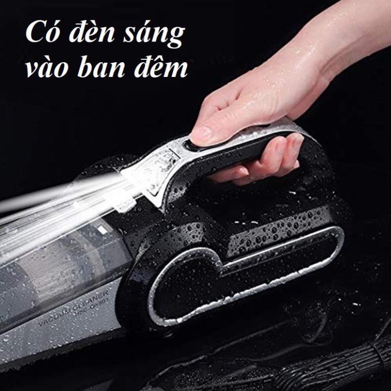 Máy hút bụi ô tô mini cầm tay 12v cao cấp công suất 120w 4 in 1 siêu mạnh