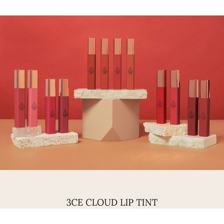 Son 3CE CLOUD LIP TINT BEIGE AVENUE (màu cam đất)